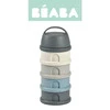 BEABA Pojemniki na mleko w proszku 4 komory mineral grey/blue