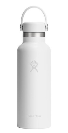 HF-Butelka 18 oz Standard z nakrętką Flex, biała