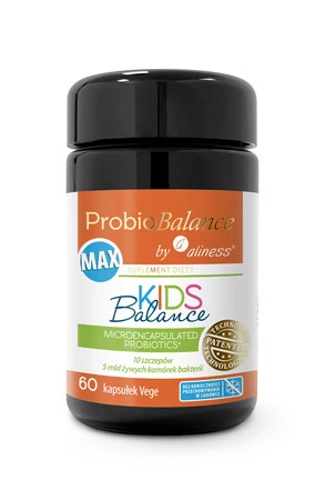  Aliness ProbioBALANCE, KIDS Balance MA 5 mld.  60 vege kaps.