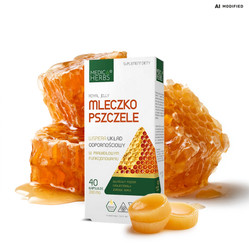 Medica Herbs Mleczko Pszczele 40 kaps Royal Jelly