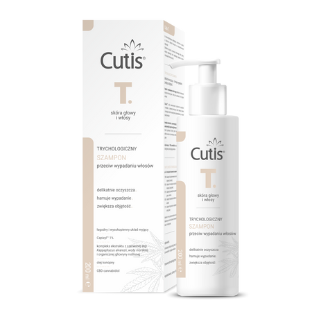 Cutis T.-Trychologiczny Szampon przeciw wypadaniu włosów 200 ml