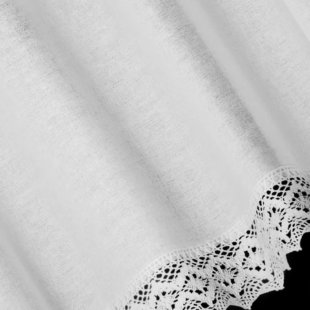 FIRANA GOTOWA CLARIE NA TAŚMIE 150 X 60 CM BIAŁY