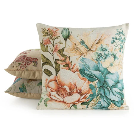 Poszewka Gobelin 10 45 x 45 cm, Kremowy