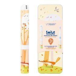 VITAMMY Smile lisek Szczoteczka soniczna dla dzieci z zębami mlecznymi 3 +