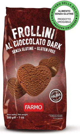Farmo Ciasteczka czekoladowe B/L BEZGL. 200 g