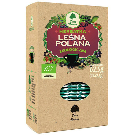Dary Natury − Leśna polana, herbata − 25 x 2.5 g