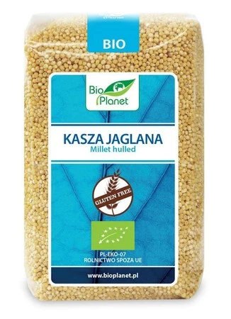 Zestaw 2x Bio Planet − Kasza jaglana bezgl. − 500 g