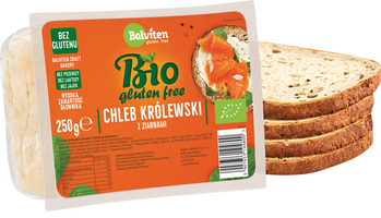 CHLEB KRÓLEWSKI Z ZIARNAMI BEZGLUTENOWY BIO 250 g - BALVITEN