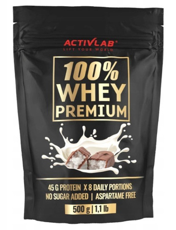 ActivLab 100% Whey Premium odżywka białkowa 500g smak kokos z czekoladą