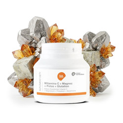 Invex Remedies Witamina C + Magnez + Potas + Glutation 150g