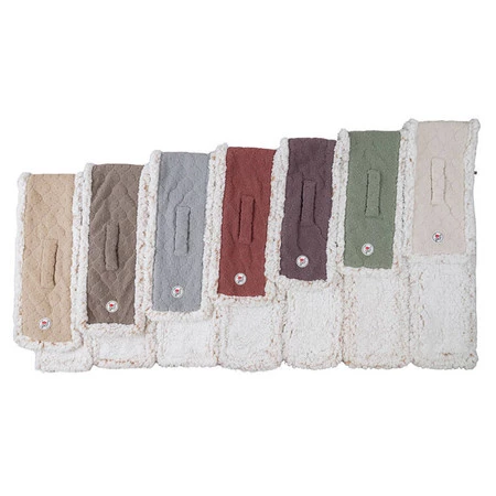 Lodger Dwuwarstwowy szaliczek z polaru brązowy Fleece Buffalo