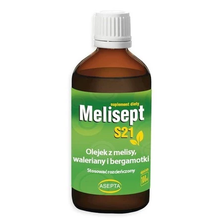 ASEPTA Melisept S21 100ml - Olejek z melisy, waleriany i bergamotki