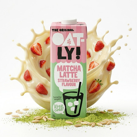 Oatly Matcha Strawberry Flavour 1L KRÓTKA DATA 2026-10-04