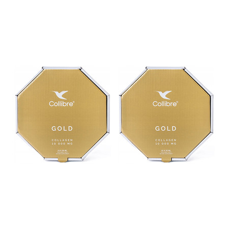 Zestaw 2x Collibre Kolagen Gold Shot 30 ml x 15 szt.