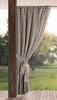Zasłona gotowa Garden 10 na Taśmie 155 x 200 cm, Brązowy