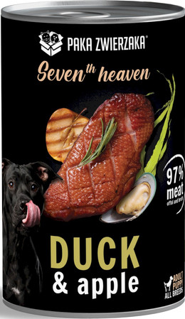PAKA ZWIERZAKA Seventh Heaven Kaczka z Jabłkiem 400g
