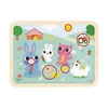 Janod Puzzle drewniane 24 el. Farma 3+