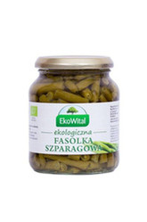 EkoWital − Fasolka szparagowa w zalewie BIO − 340 g / 185 g