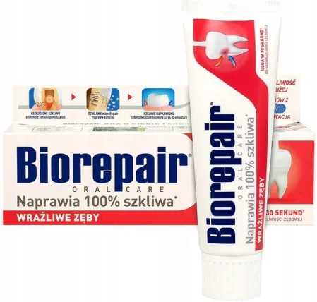 Biorepair Pasta Wrażliwe zęby 75ml