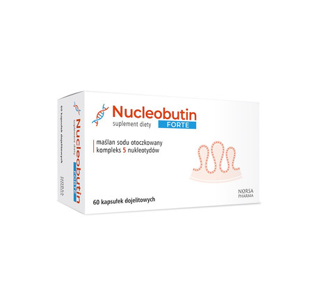 Norsa Pharma Nucleobutin Forte 60 kaps.