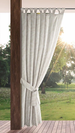 Zasłona gotowa Garden 3 na Szelkach 155 x 200 cm, Biały