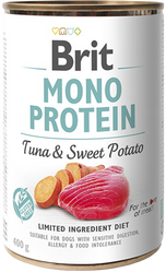BRIT Mono Protein Tuna / Sweet Potato TUŃCZYK ZIEMNIAKI 400g