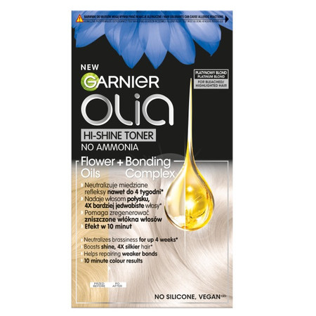 Olia Hi-Shine Toner koloryzacja tonująca 10.01 Platynowy Blond