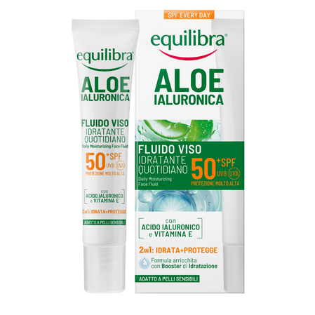 Equilibra Nawilżający FLUID do twarzy SPF 50+ 40ml