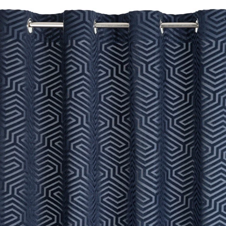 ZASŁONA GOTOWA INGA 140 X 250 CM GRANATOWY