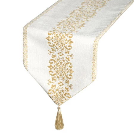 OBRUS MAJORKA 30 X 120 CM BIAŁY