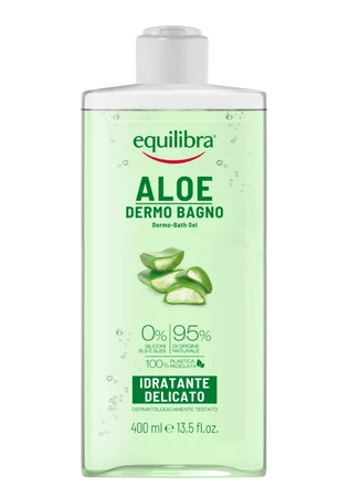 Equilibra - Aloesowy żel do kąpieli nawilżający 400ml
