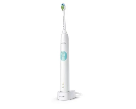 SONICARE SZCZOTKA PROTECTIVECLEAN 4300 HX6807/24  WHITE (1końc.OptimalWhite, 2 poziomy intensywności, czujnik nacisku)