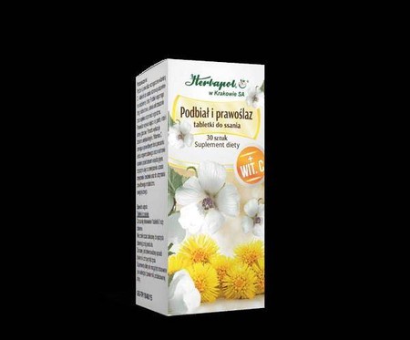 Herbapol − Podbiał i prawoślaz − 30 tabl.