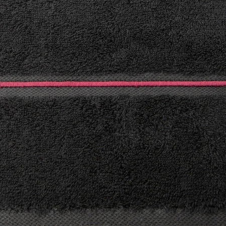 Ręcznik Bambo (06) 50 x 90 cm, Czarny