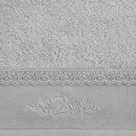 Ręcznik Sisi (03) 30 x 50 cm, Srebrny