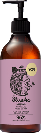 Yope Śliwka & Szafran – naturalne mydło do rąk 500ml