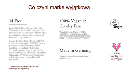 Kia-Charlotta - Zmywacz do paznokci. Eukaliptus i trawa cytrynowa - 100 ml