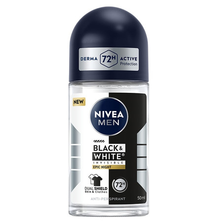 Men Black&amp;White Invisible Epic Night antyperspirant w kulce 50ml