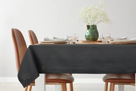 OBRUS STELLA 2 145 X 300 CM CZARNY