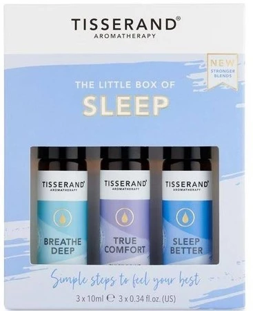 The Little Box of Sleep - Zestaw olejków eterycznych na dobry sen (3x10 ml)
