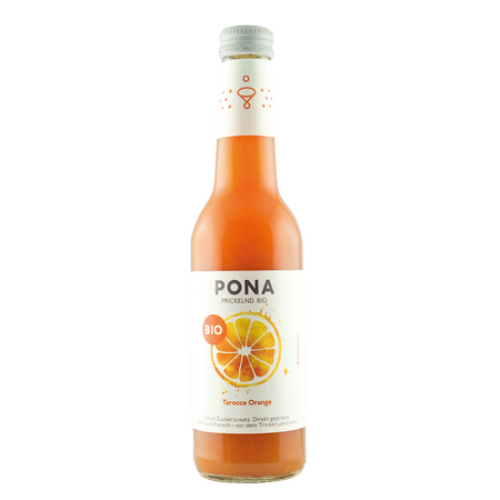 NAPÓJ POMARAŃCZA TAROCCO BEZ DODATKU CUKRÓW BIO 330 ml - PONA
