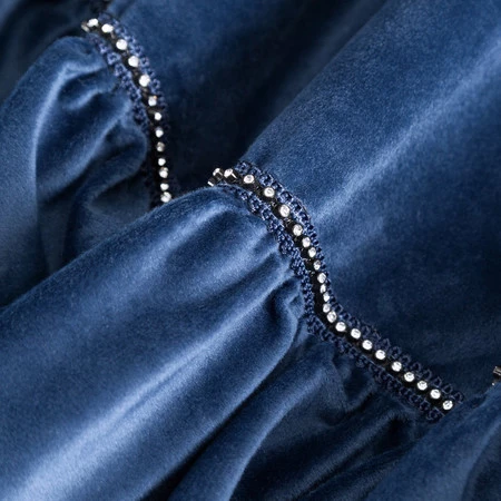 ZASŁONA GOTOWA CARLI 140 X 250 CM GRANATOWY