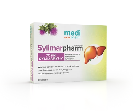 Medi Pharm SylimarPharm wsparcie wątroby 30 tabl.
