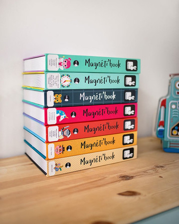 Janod Magnetyczna układanka Księżniczki Magnetibook