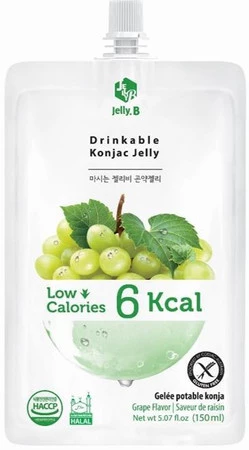 Galaretka konjac winogrono roślinno-owocowa 150ml