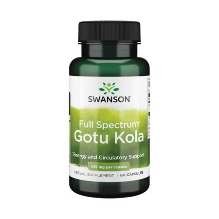 Swanson Gotu Kola 435 Mg 60 K
