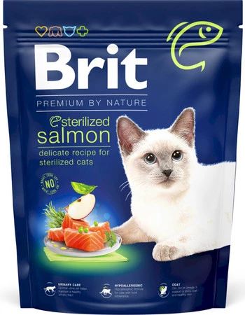 BRIT Premium by Nature Cat STERILISED Salmon 300g