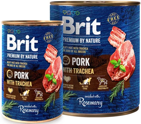 BRIT Premium by Nature PORK Wieprzowina Rozmaryn 400g