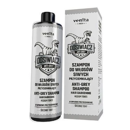 Men szampon do włosów siwych przyciemniający  Średnie Tony 200ml
