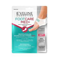  Foot Care Med+ profesjonalna złuszczająca maska do pięt 1 para